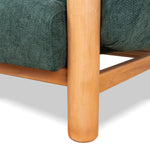 Luca Natural Armchair - Bush Green Armchair Nicki-Core