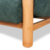 Luca Natural Armchair - Bush Green Armchair Nicki-Core