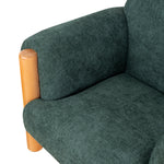 Luca Natural Armchair - Bush Green Armchair Nicki-Core
