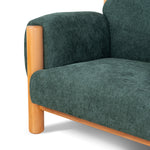 Luca Natural Armchair - Bush Green Armchair Nicki-Core
