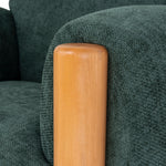 Luca Natural Armchair - Bush Green Armchair Nicki-Core