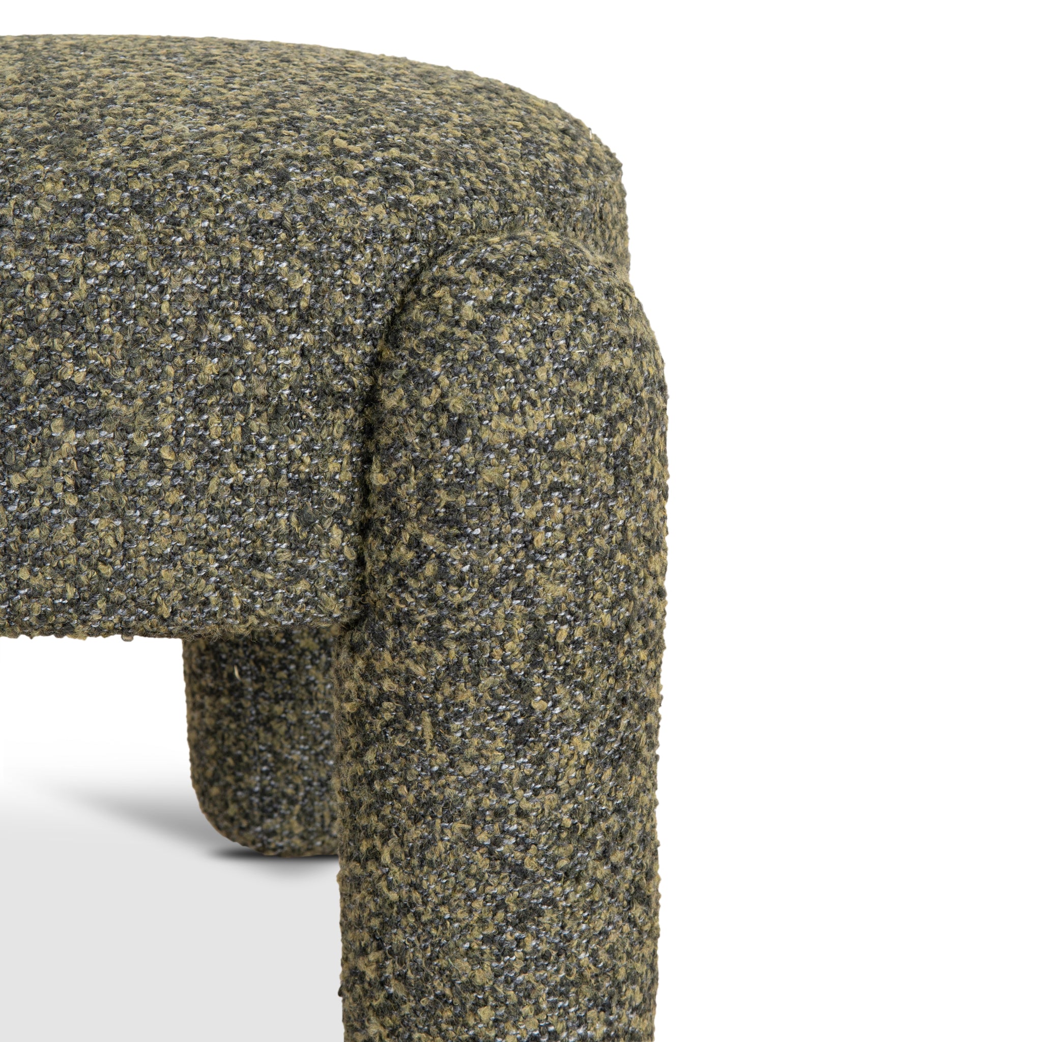 Ex Display - Tasker Ottoman - Basil Green Ottoman MYI-Core