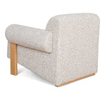 Ex Display - Teria Fabric Armchair - Sand Beige Armchair MYI-Core