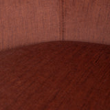 Odin Fabric Swivel Armchair - Soft Rust Armchair Casa-Core