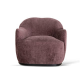 Alvis Fabric Armchair - Plum Armchair Casa-Core