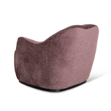 Alvis Fabric Armchair - Plum Armchair Casa-Core