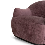 Alvis Fabric Armchair - Plum Armchair Casa-Core