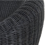 Sereno Outdoor Lounge Chair - Full Black Outdoor Chair Eminem-Core