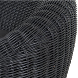 Sereno Outdoor Lounge Chair - Full Black Outdoor Chair Eminem-Core