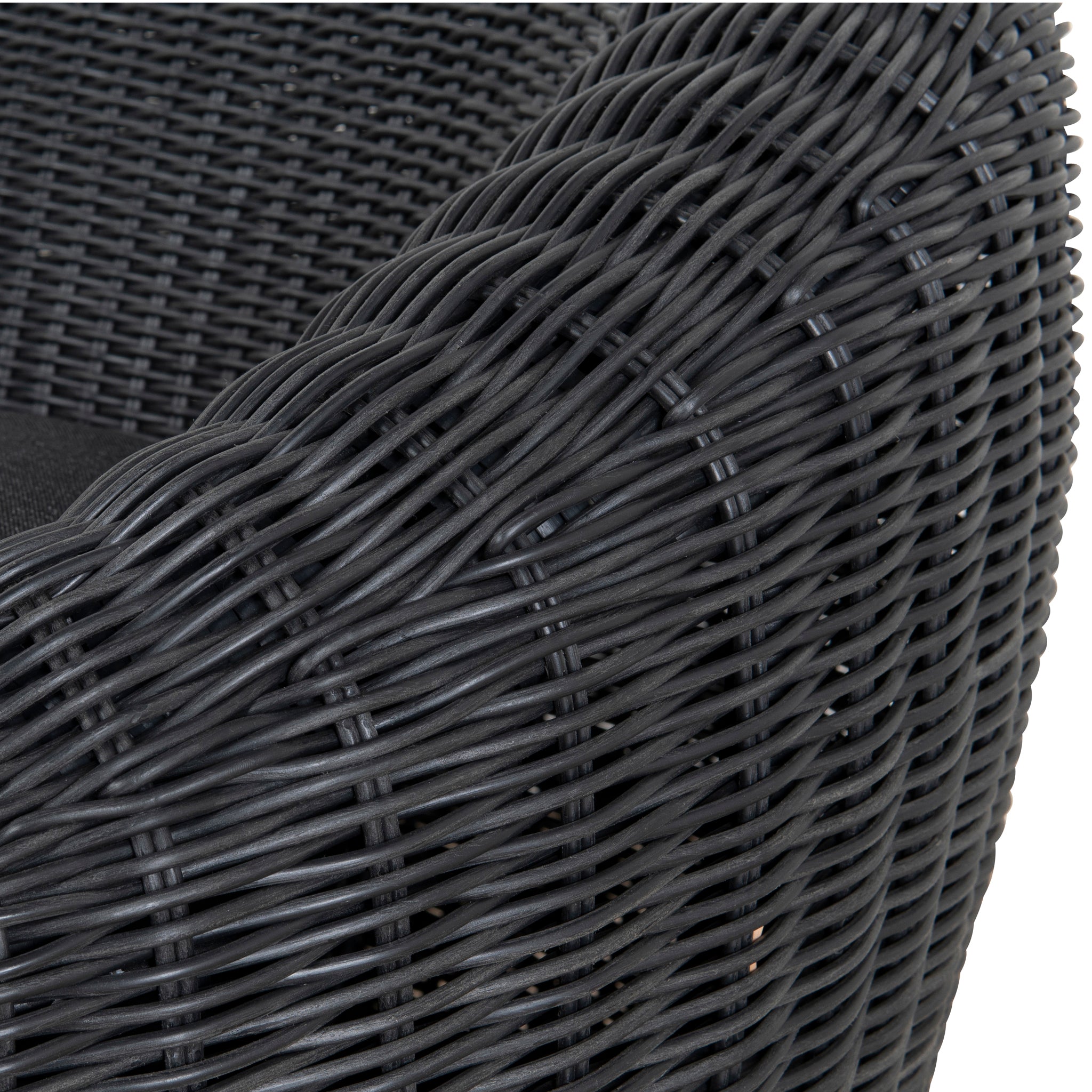 Sereno Outdoor Lounge Chair - Full Black Outdoor Chair Eminem-Core