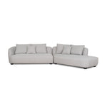 Marius 3 Seater Right Chaise Sofa - Sterling Sand Sofa Casa-Core