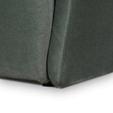 Willian 3 Seater Fabric Sofa - Burnt Green Sofa Yay Sofa-Core