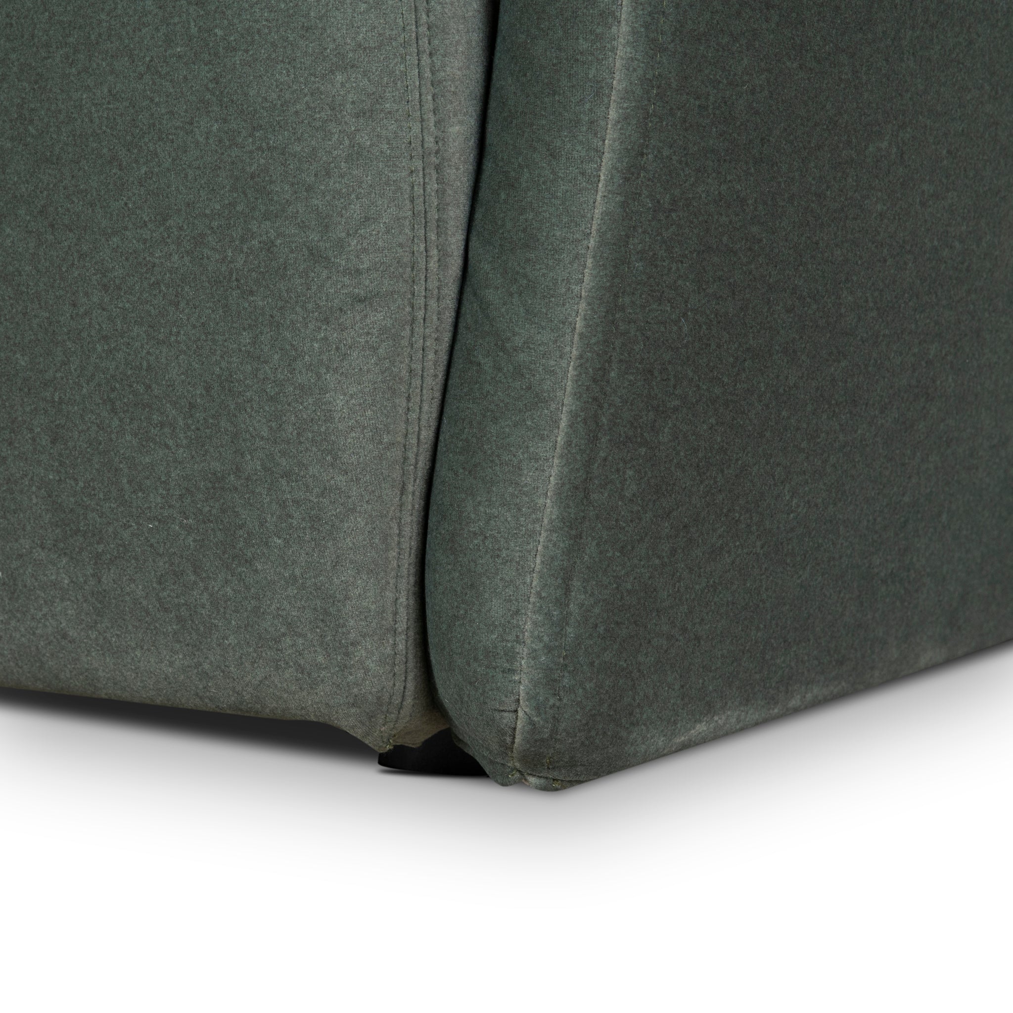 Willian 3 Seater Fabric Sofa - Burnt Green Sofa Yay Sofa-Core