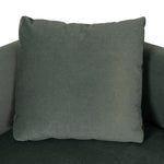 Willian 3 Seater Fabric Sofa - Burnt Green Sofa Yay Sofa-Core