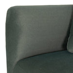 Willian 3 Seater Fabric Sofa - Burnt Green Sofa Yay Sofa-Core