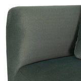 Willian 3 Seater Fabric Sofa - Burnt Green Sofa Yay Sofa-Core