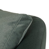 Willian 3 Seater Fabric Sofa - Burnt Green Sofa Yay Sofa-Core