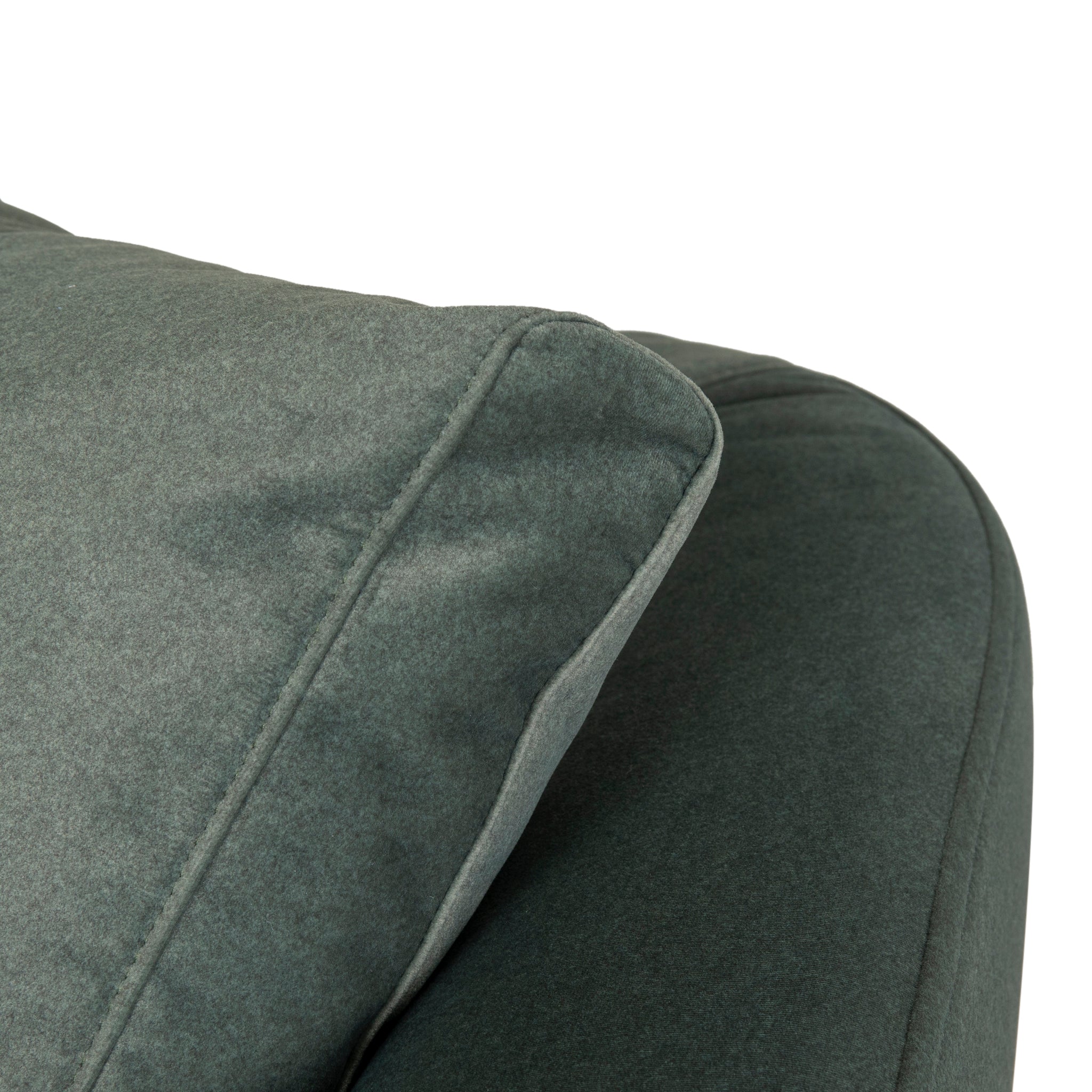 Willian 3 Seater Fabric Sofa - Burnt Green Sofa Yay Sofa-Core