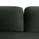 Willian 3 Seater Fabric Sofa - Burnt Green Sofa Yay Sofa-Core