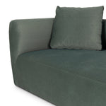 Willian 3 Seater Fabric Sofa - Burnt Green Sofa Yay Sofa-Core