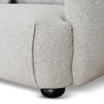 Marius 3 Seater Left Chaise Sofa - Clay Grey Chaise Lounge Casa-Core