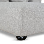 Marius 3 Seater Left Chaise Sofa - Clay Grey Chaise Lounge Casa-Core