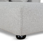 Marius 3 Seater Left Chaise Sofa - Clay Grey Chaise Lounge Casa-Core