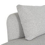 Marius 3 Seater Left Chaise Sofa - Clay Grey Chaise Lounge Casa-Core