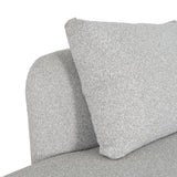 Marius 3 Seater Left Chaise Sofa - Clay Grey Chaise Lounge Casa-Core