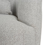 Marius 3 Seater Left Chaise Sofa - Clay Grey