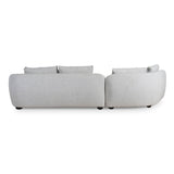 Marius 3 Seater Left Chaise Sofa - Clay Grey Chaise Lounge Casa-Core