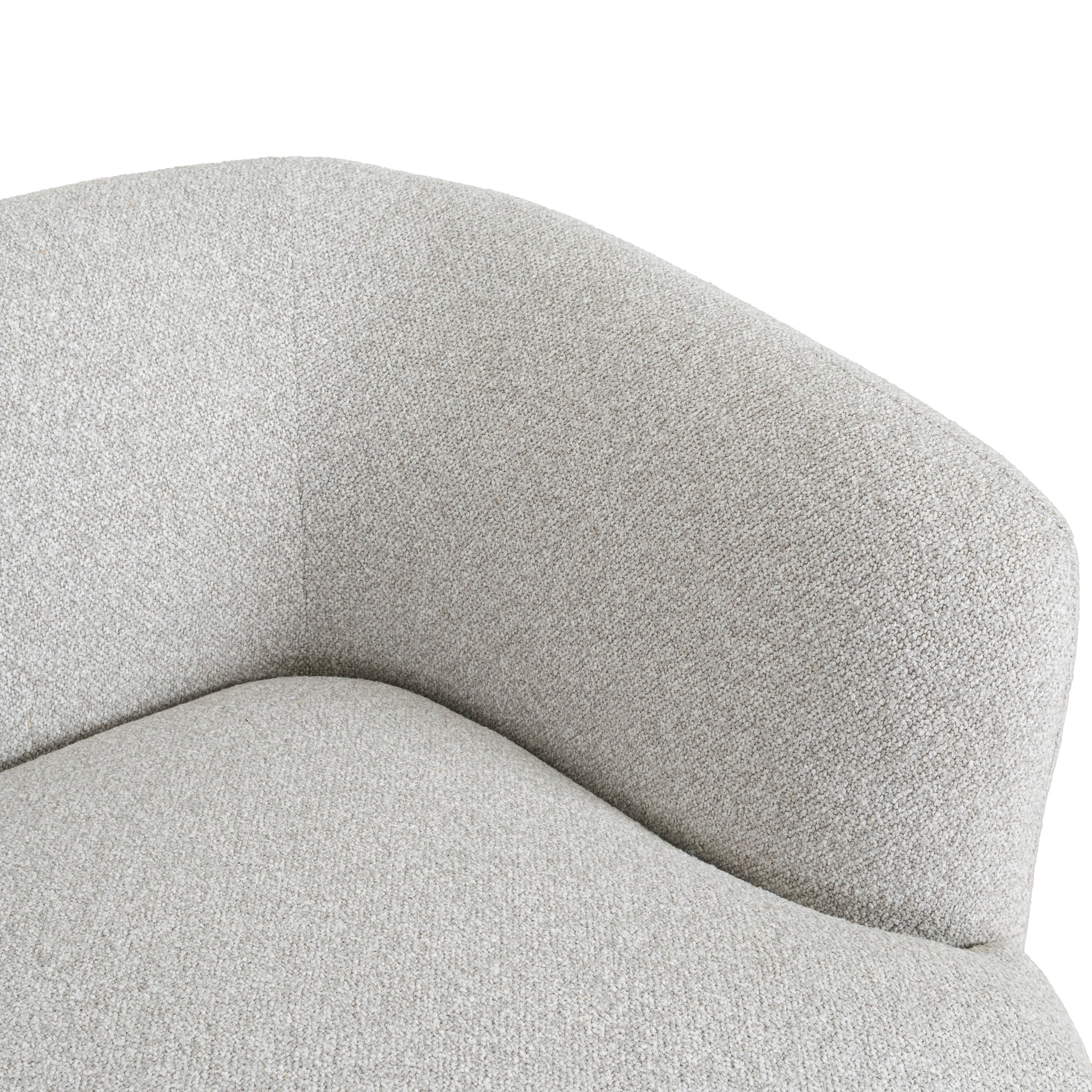 Marius 3 Seater Left Chaise Sofa - Clay Grey Chaise Lounge Casa-Core