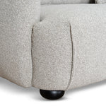 Marius 3 Seater Right Chaise Sofa - Clay Grey Chaise Lounge Casa-Core