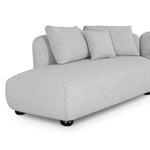 Marius 3 Seater Left Chaise Sofa - Clay Grey Chaise Lounge Casa-Core