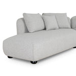 Marius 3 Seater Left Chaise Sofa - Clay Grey Chaise Lounge Casa-Core