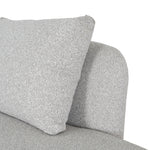 Marius 3 Seater Right Chaise Sofa - Clay Grey Chaise Lounge Casa-Core