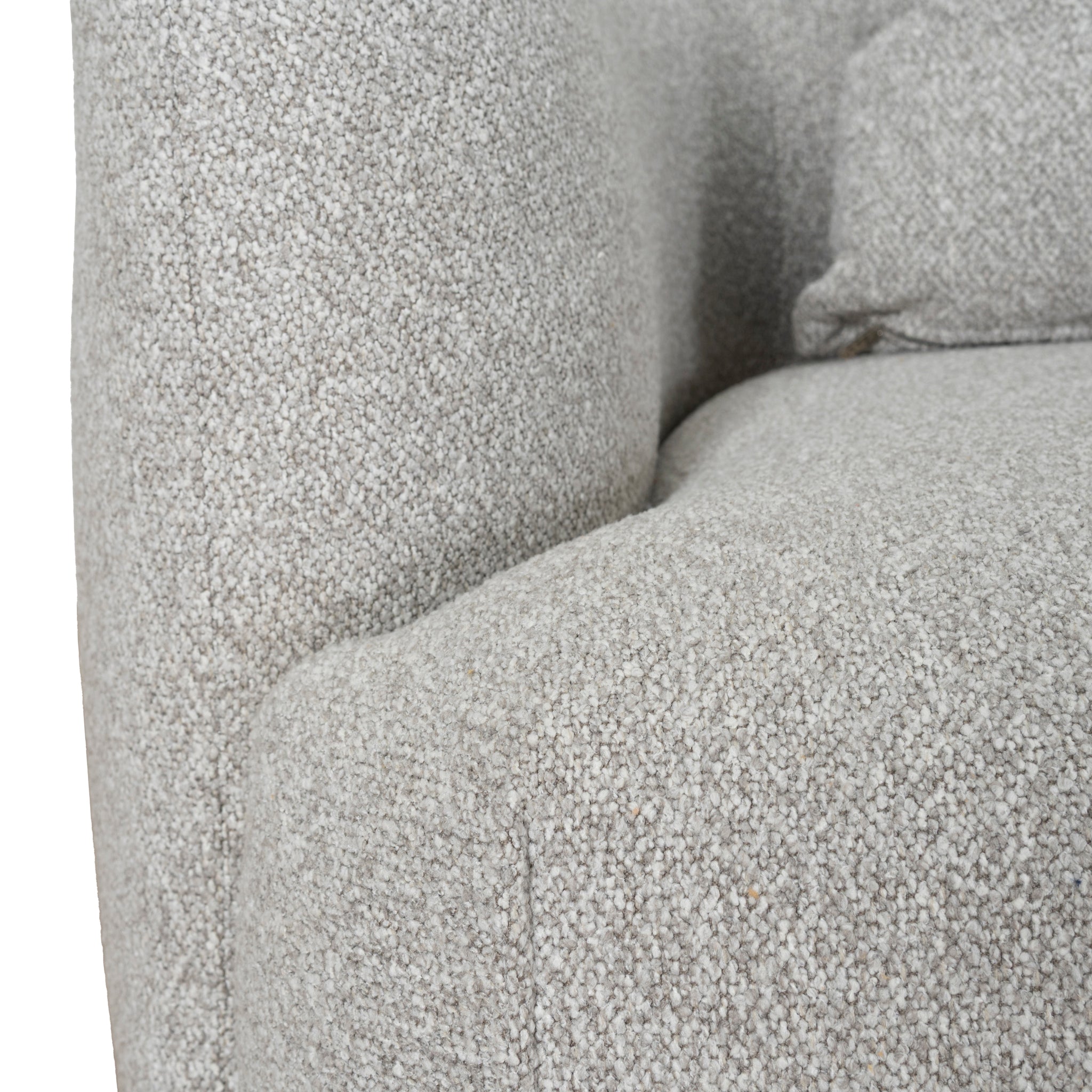 Marius 3 Seater Right Chaise Sofa - Clay Grey Chaise Lounge Casa-Core