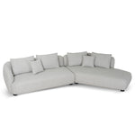 Marius 3 Seater Right Chaise Sofa - Clay Grey Chaise Lounge Casa-Core