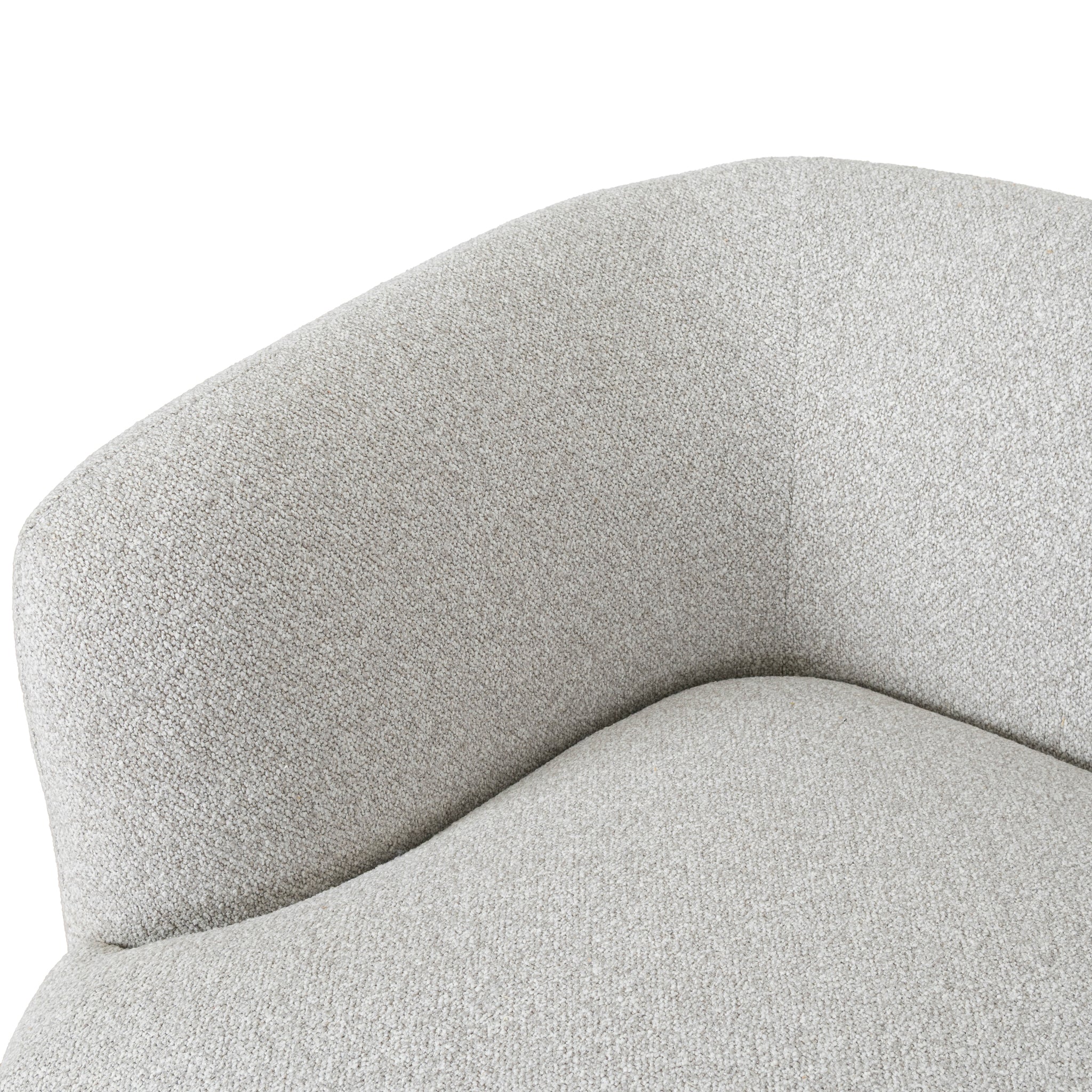 Marius 3 Seater Right Chaise Sofa - Clay Grey Chaise Lounge Casa-Core