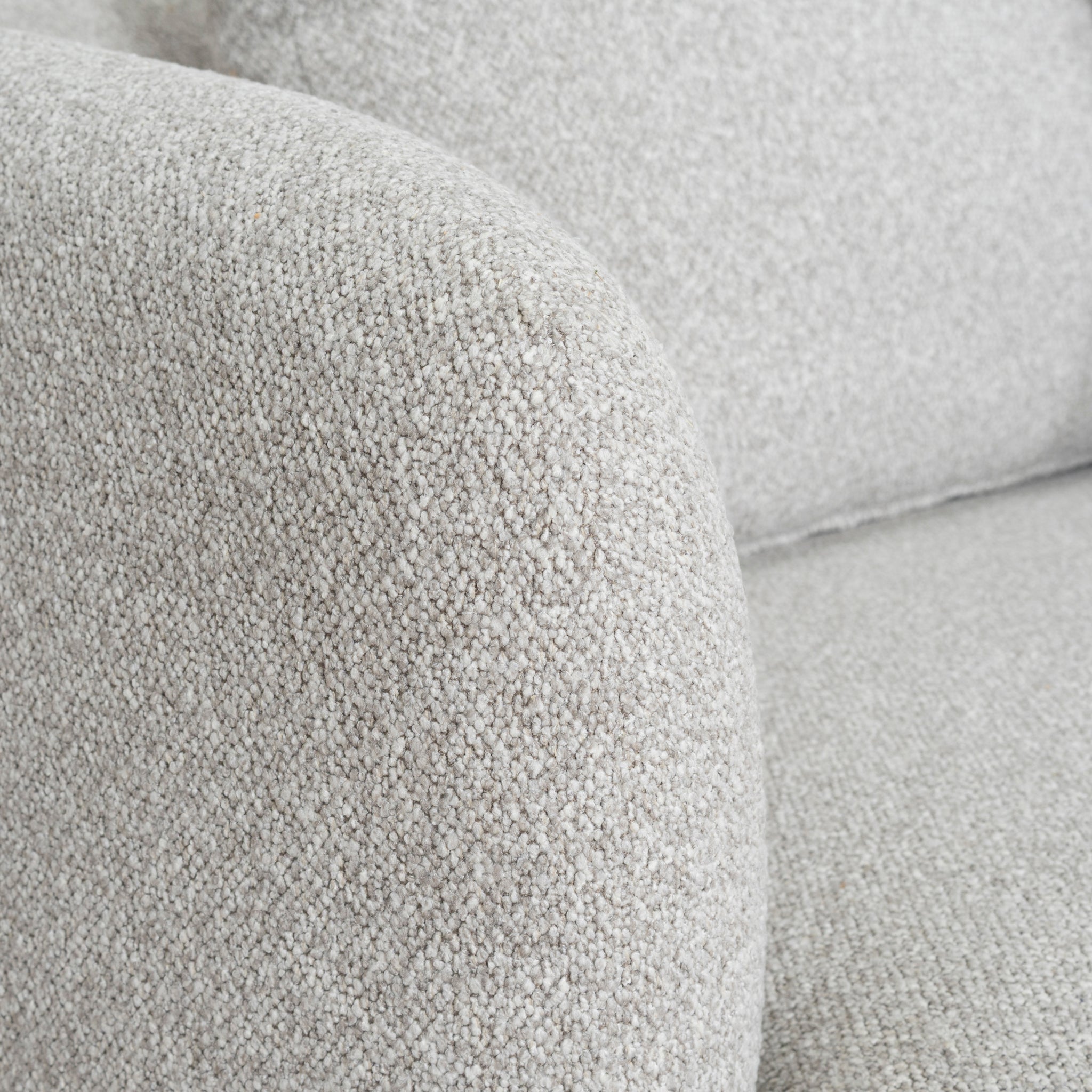 Marius 3 Seater Right Chaise Sofa - Clay Grey Chaise Lounge Casa-Core