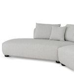 Marius 3 Seater Left Chaise Sofa - Clay Grey Chaise Lounge Casa-Core