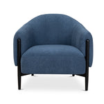 Farina Fabric Armchair - Navy Blue Armchair K Sofa-Core