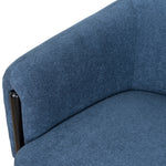 Farina Fabric Armchair - Navy Blue Armchair K Sofa-Core
