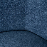 Farina Fabric Armchair - Navy Blue Armchair K Sofa-Core