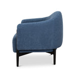 Farina Fabric Armchair - Navy Blue Armchair K Sofa-Core