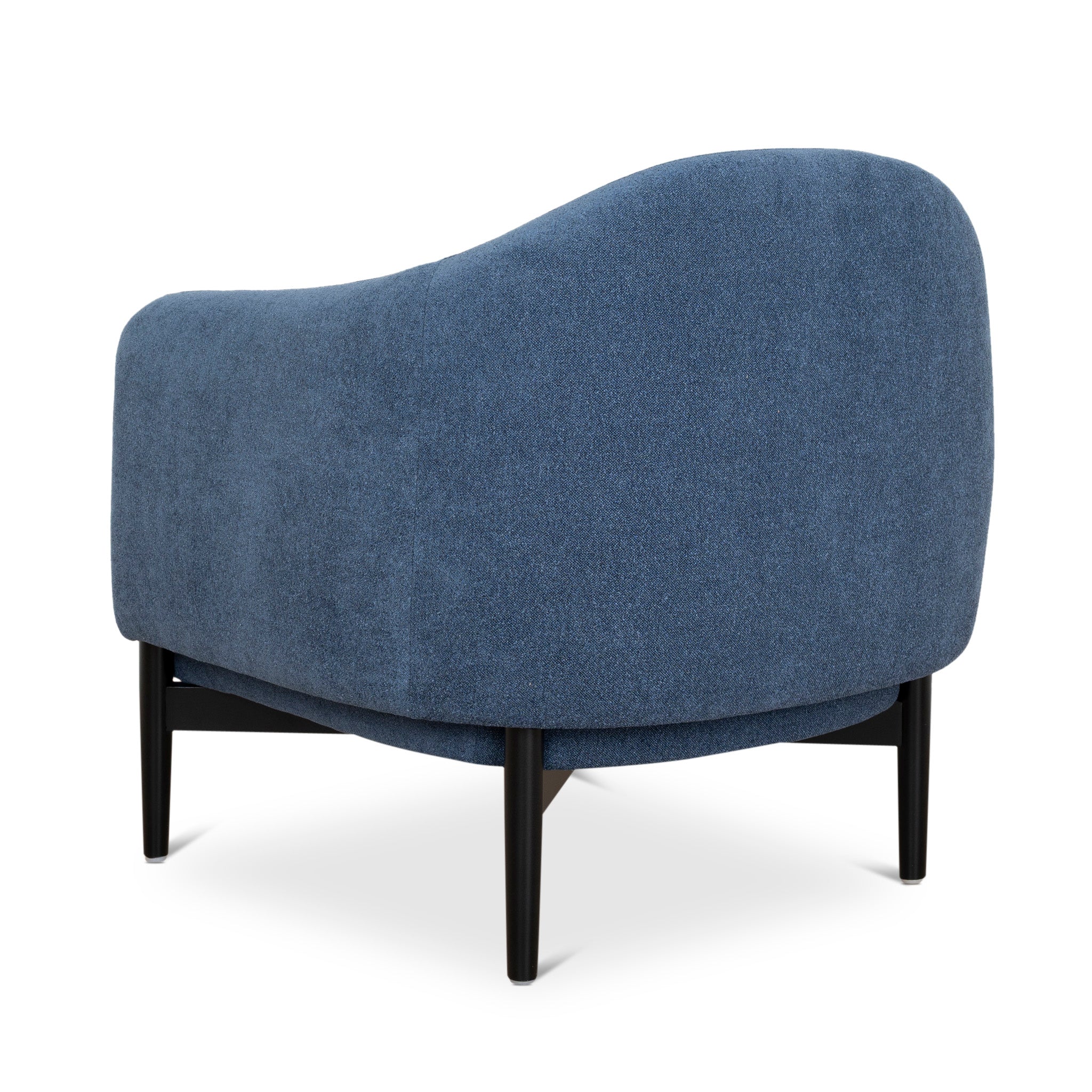 Farina Fabric Armchair - Navy Blue Armchair K Sofa-Core