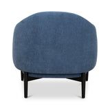 Farina Fabric Armchair - Navy Blue Armchair K Sofa-Core