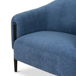 Farina Fabric Armchair - Navy Blue Armchair K Sofa-Core