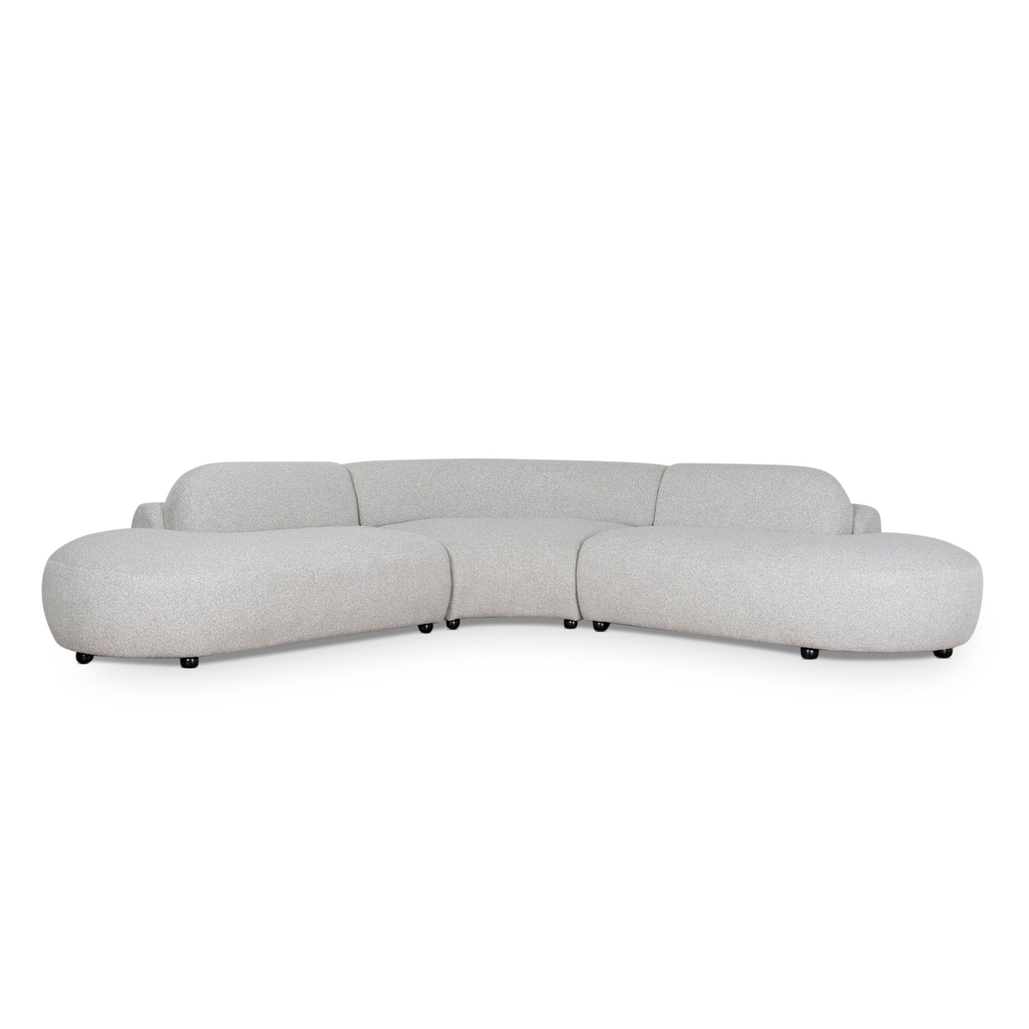 Ramiro Corner Sofa - Clay Grey Sofa Casa-Core