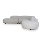 Ramiro Corner Sofa - Clay Grey Sofa Casa-Core